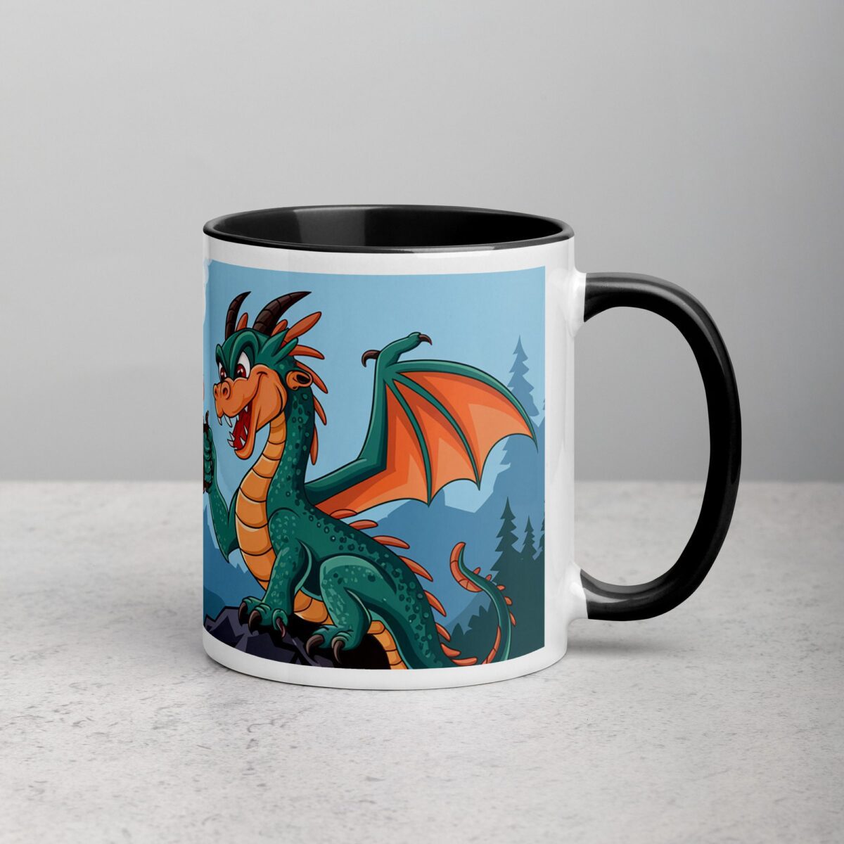 Chai-Ching: Dragon’s Gold Blend Mug - Image 3