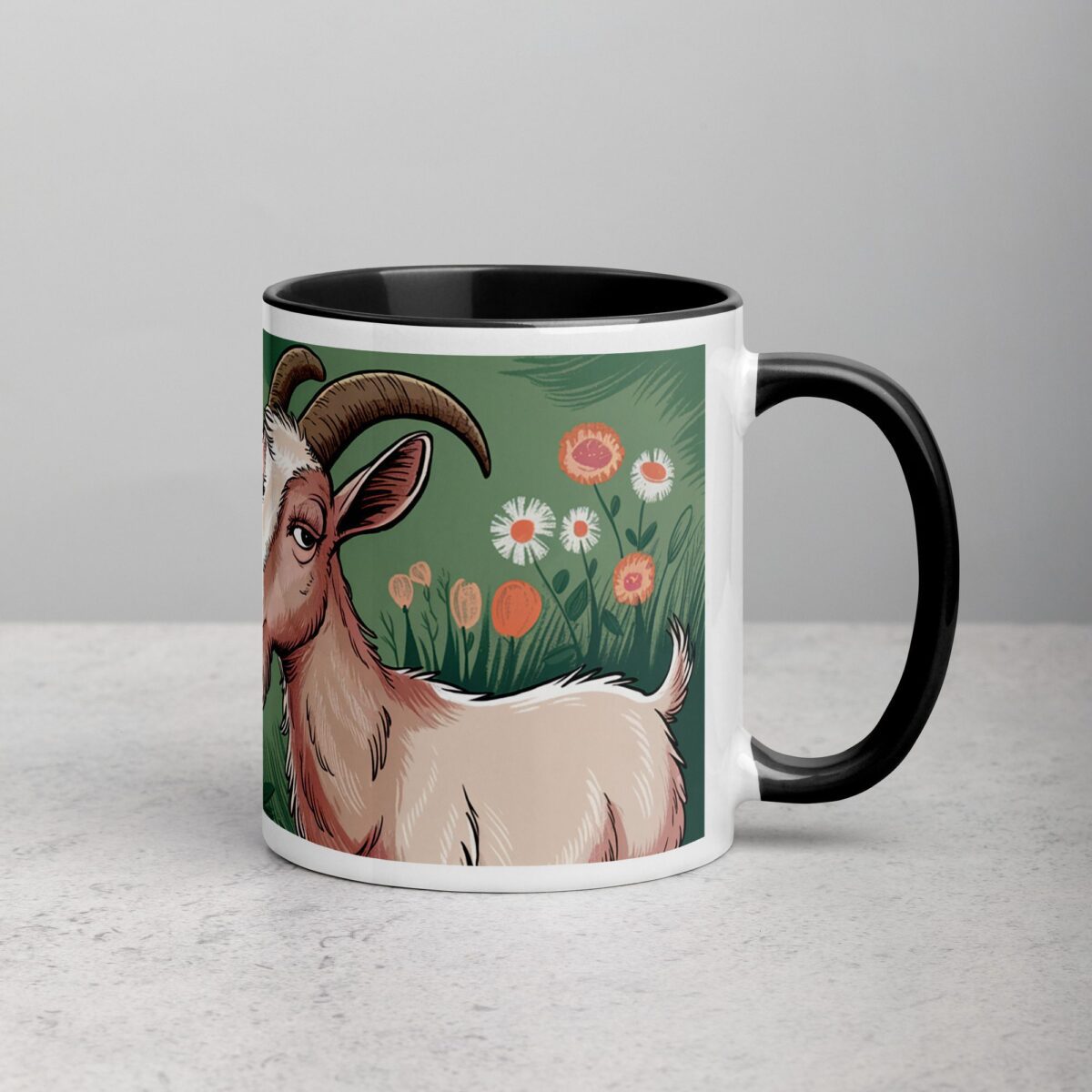 Bleat It, I’m Drinking Coffee Goat Mug - Image 3
