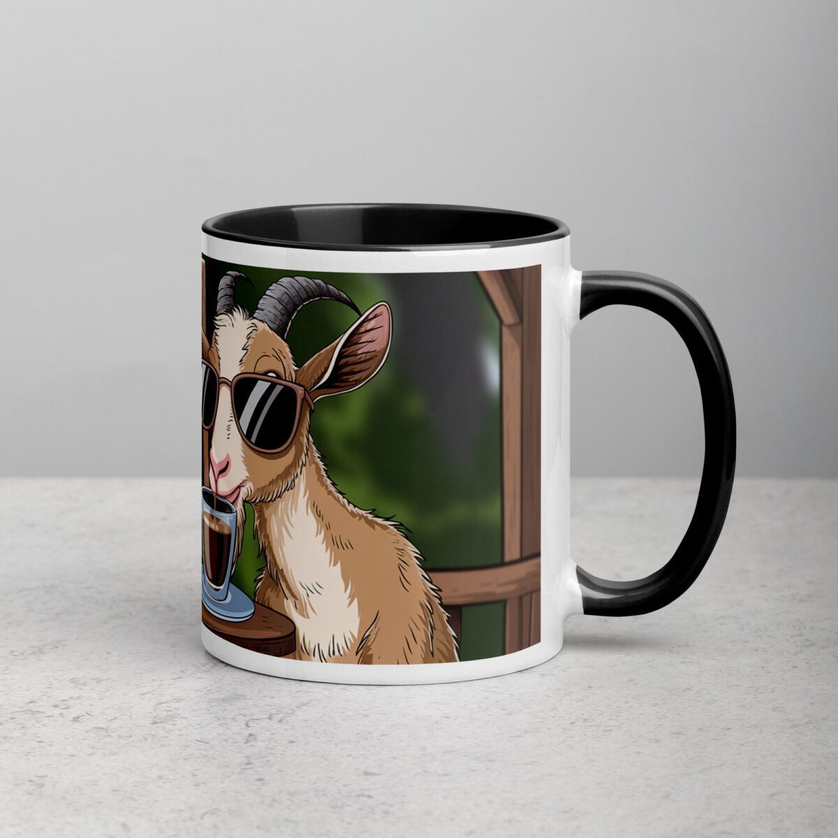 Espresso Yourself, Goat Style Coffee Mug - Image 3
