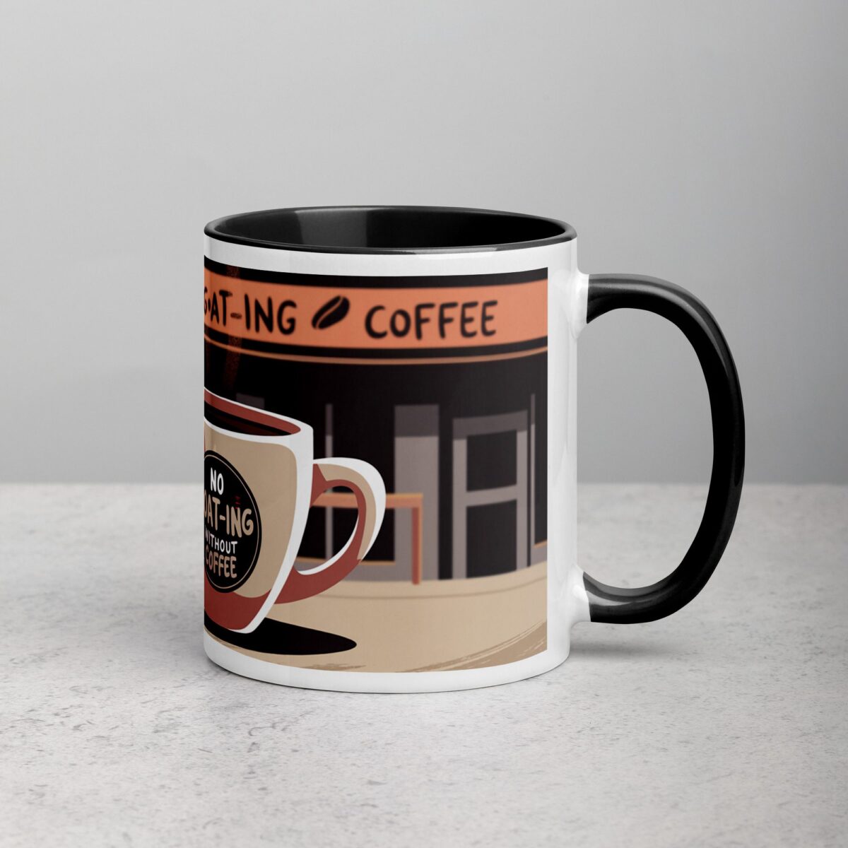 No Goat-ing Without Coffee Mug - Image 3