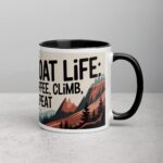 The Goat Life: Coffee, Climb, Repeat Mug - Image 3