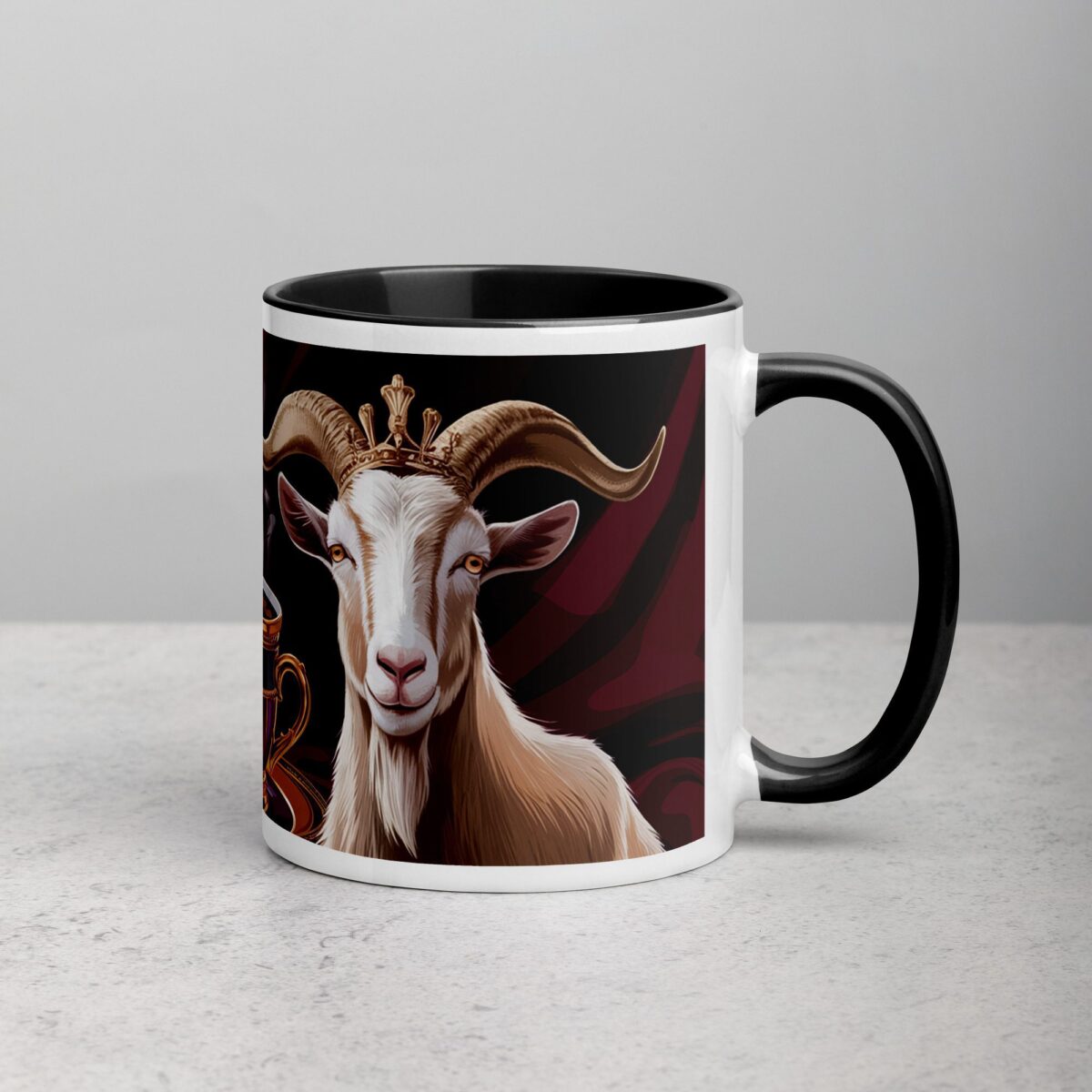 Horned Perfection in Every Cup Coffee Mug - Image 3