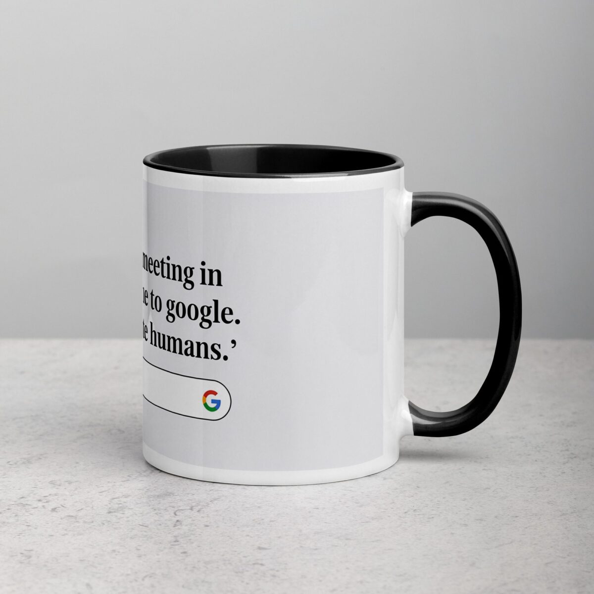 Time to Google ‘How to Motivate Humans Boss Mug - Image 3