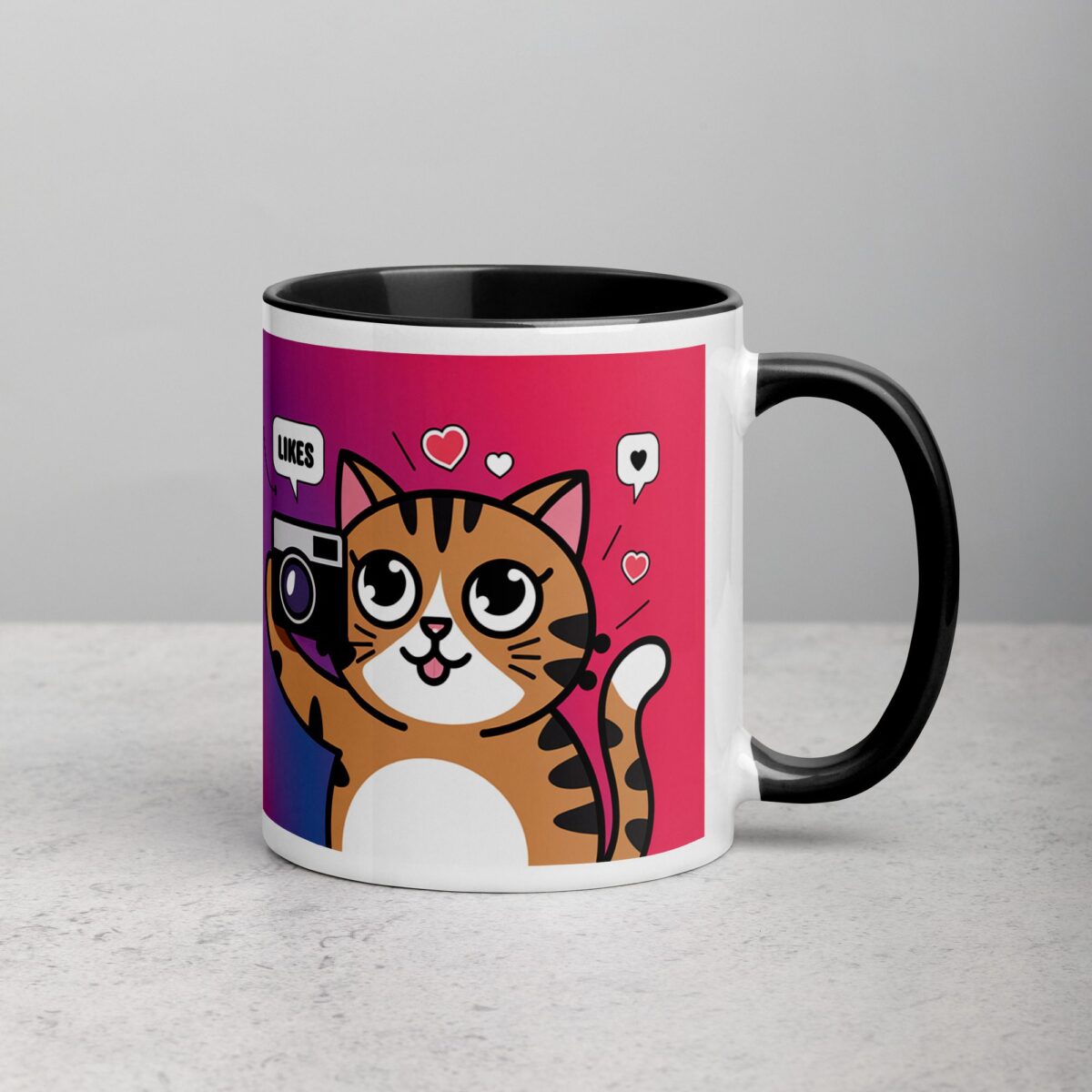 My Cat Has More Followers Than Me Coffee Mug - Image 3