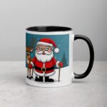 Santa Doesn’t Believe in You Either Christmas Mug - Image 3