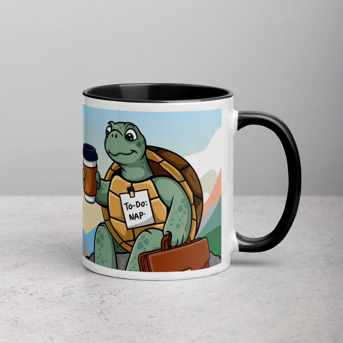 Slow and Steady Wins the Workday Coffee Mug - Image 3