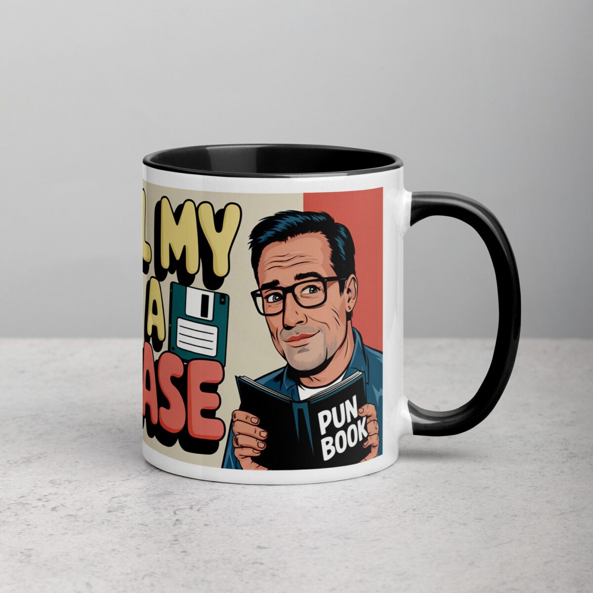 I Keep All My Jokes in a Dad-a-Base Mug - Image 3