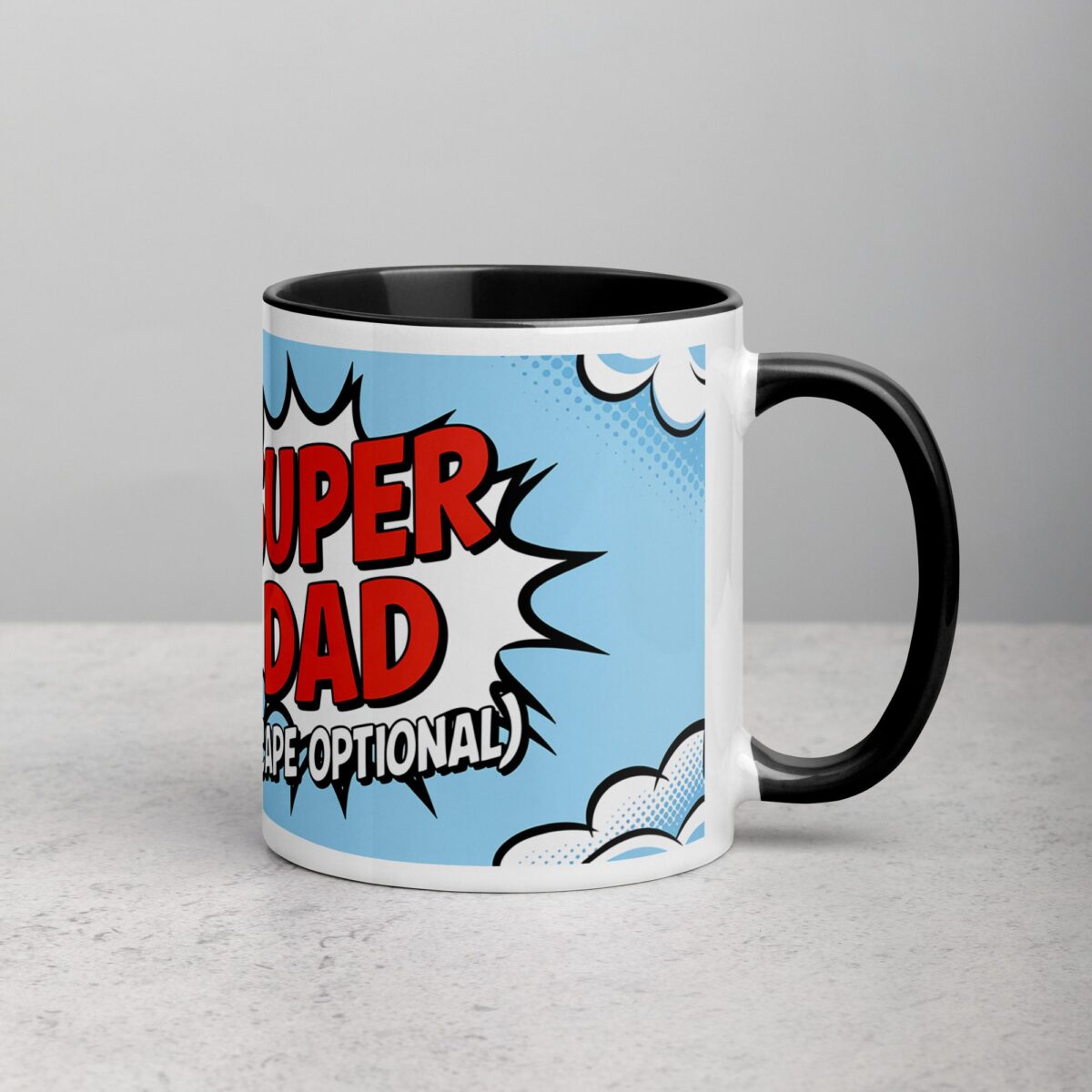 Super Dad Superhero Coffee Mug - Image 3