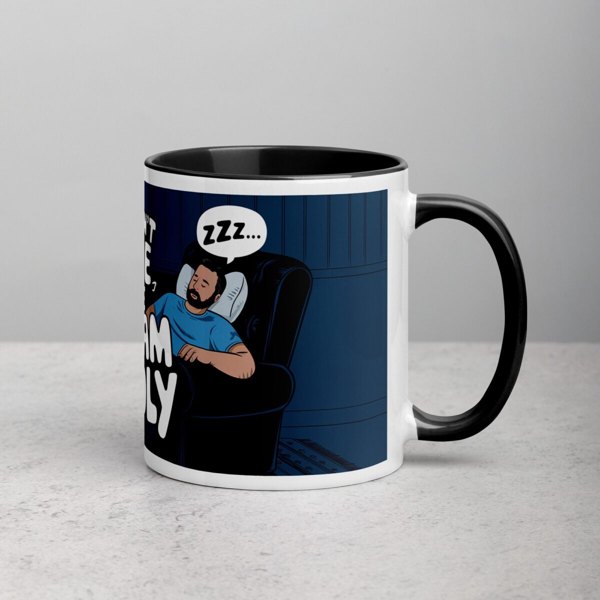 Dad's Don't Snore, We Dream Loudly Coffee Mug - Image 3