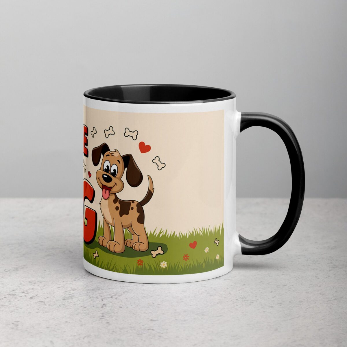 Ask Me About My Dog Coffee Mug & Tea Cup - Image 3