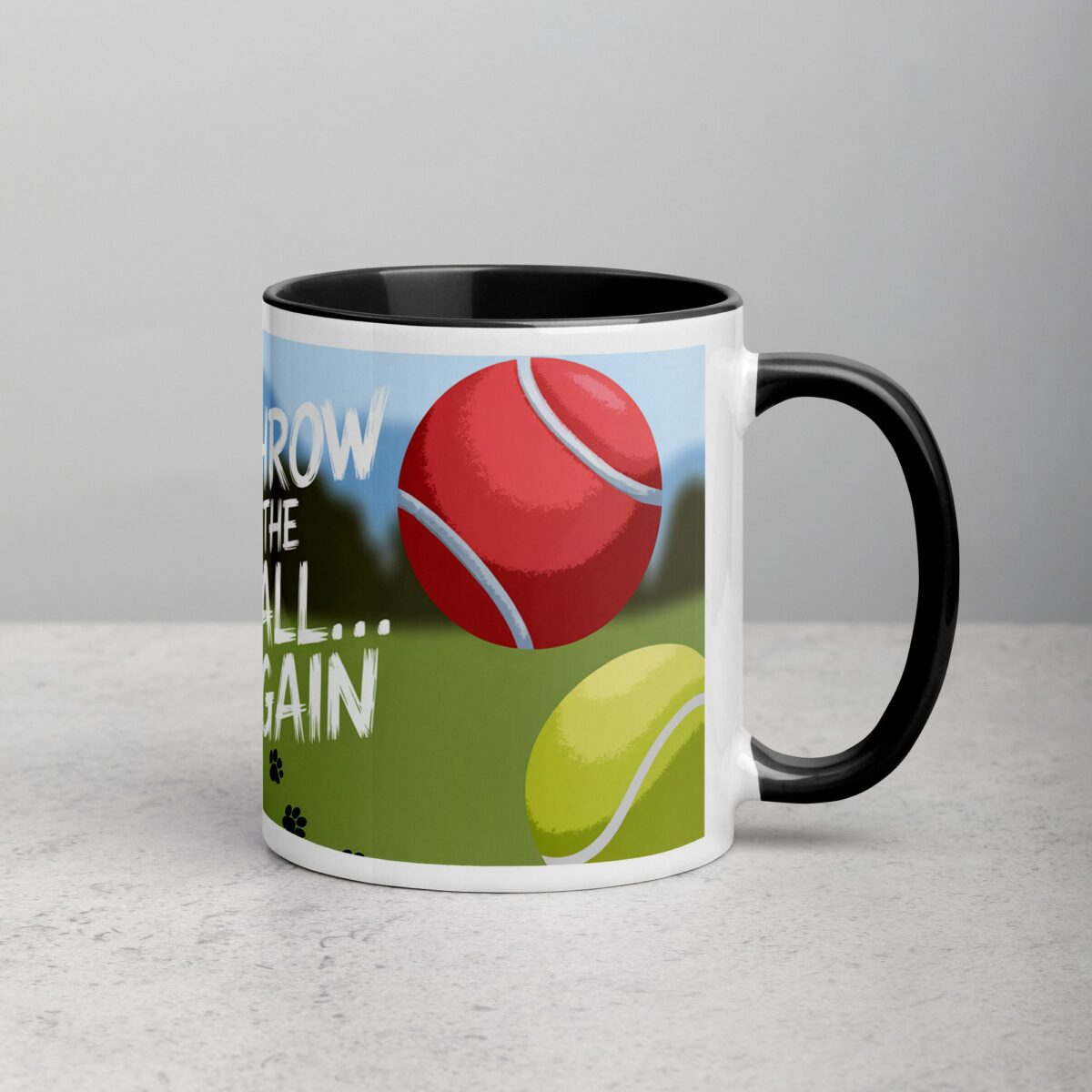 Throw the Ball… Again Dog Coffee Mug - Image 3