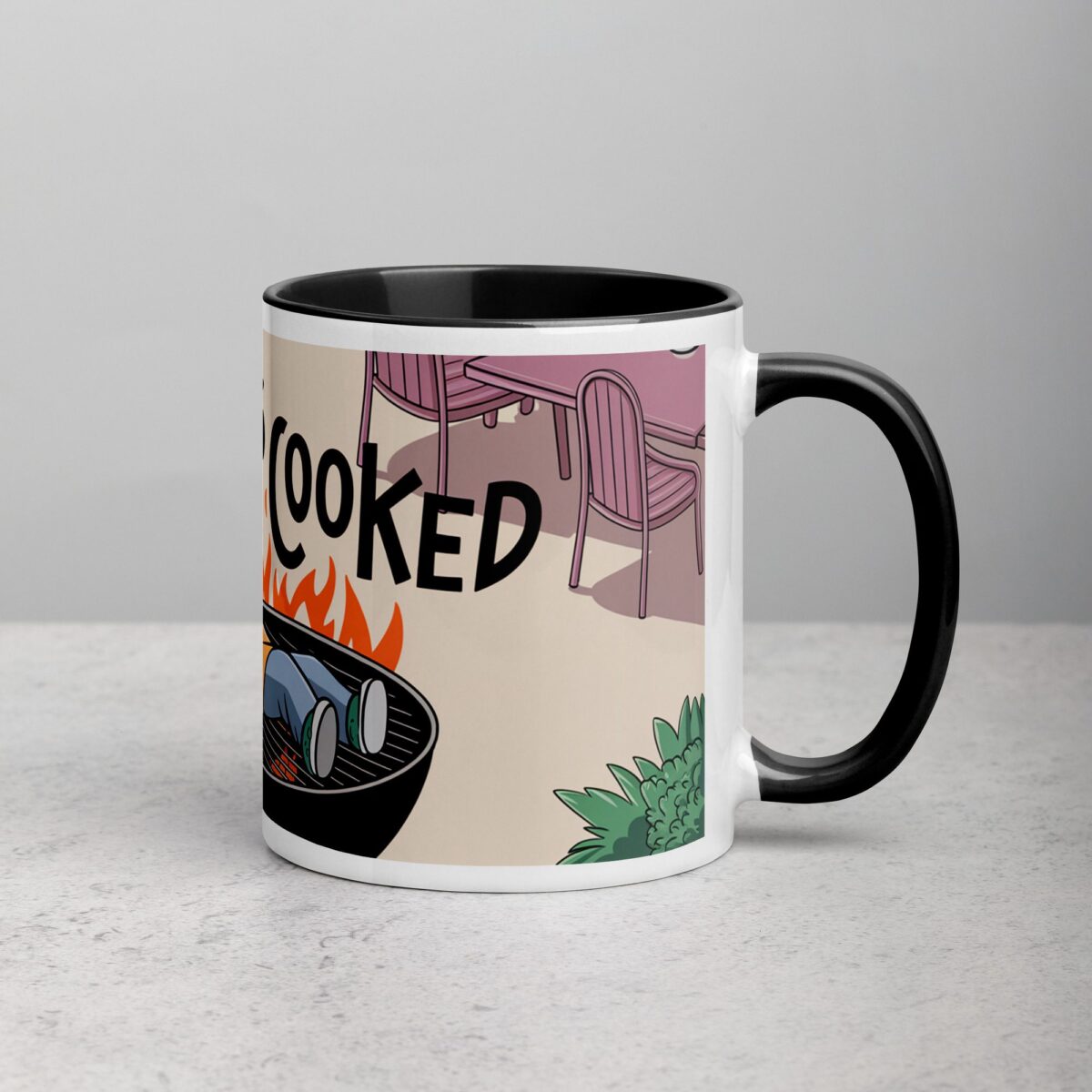 He Is Cooked Coffee Mug & Tea Cup - Image 3