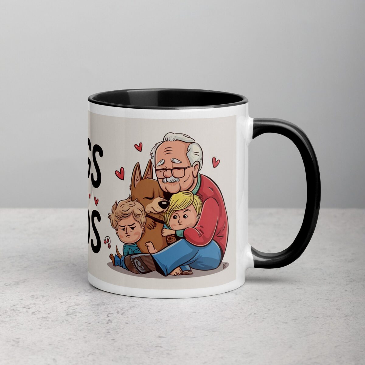 Granddogs & Grandkids Coffee Mug & Tea Cup - Image 3