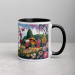 My Garden Is Full of Flowers and Grandkid Giggles Mug - Image 3