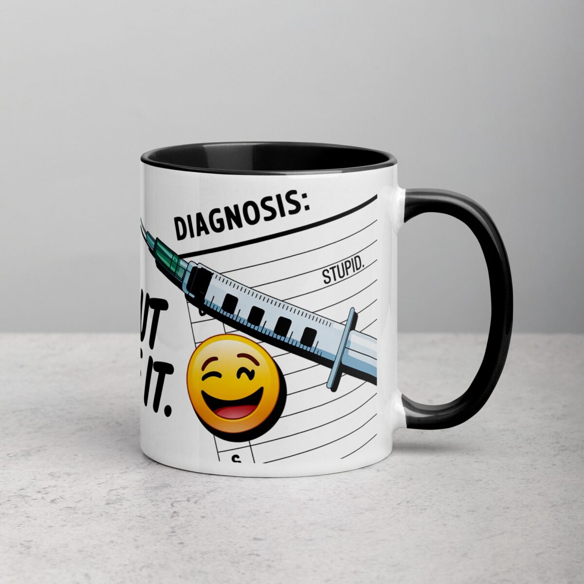 I Can’t Fix Stupid, But I Can Sedate It Nurse Mug - Image 3