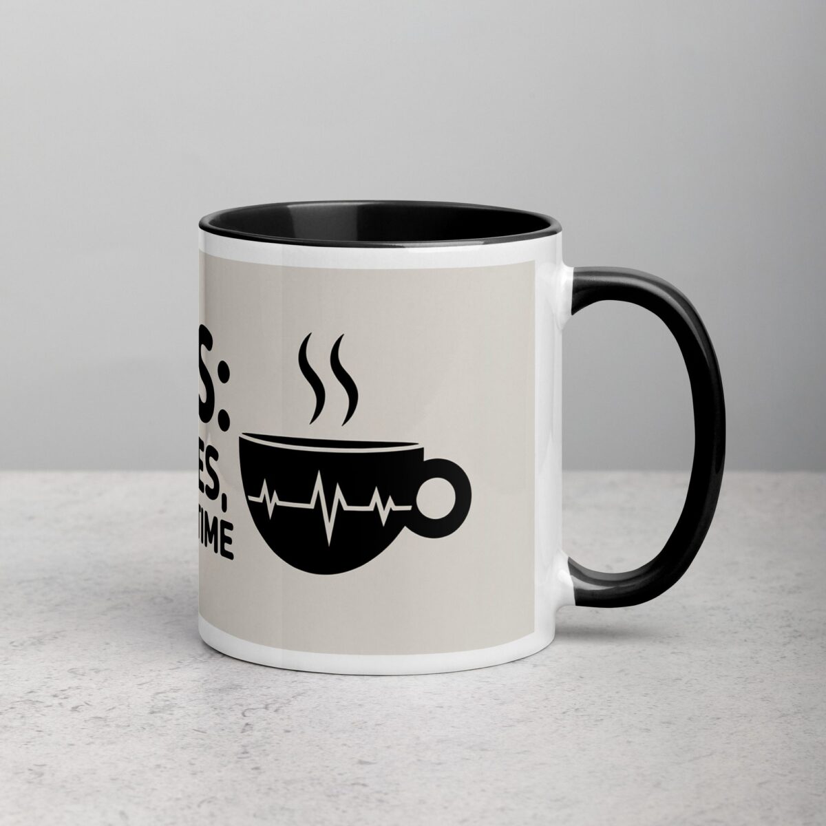 Nurses: We Save Lives, One Coffee at a Time Mug - Image 3