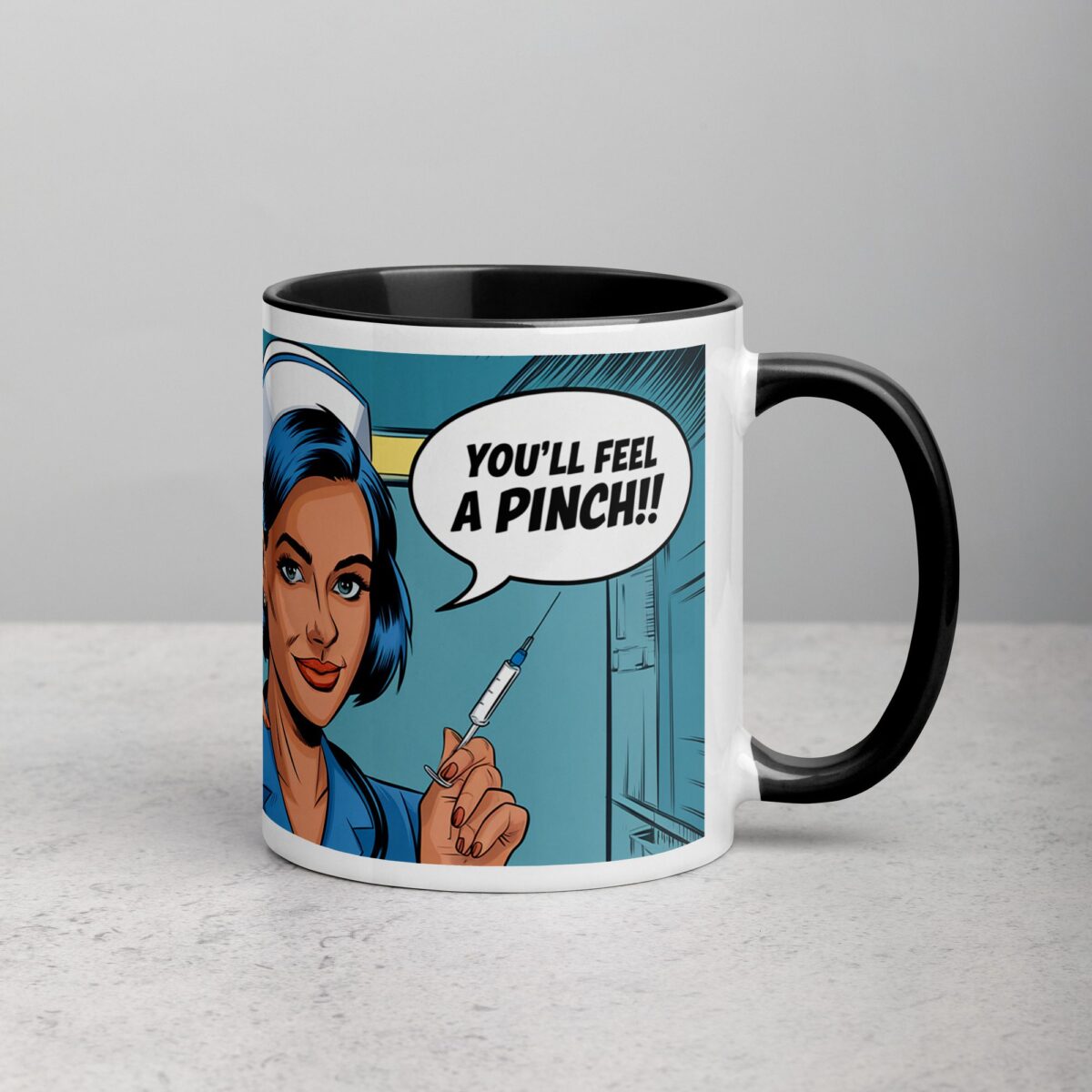 Nurses Call the Shots Coffee Mug - Image 3