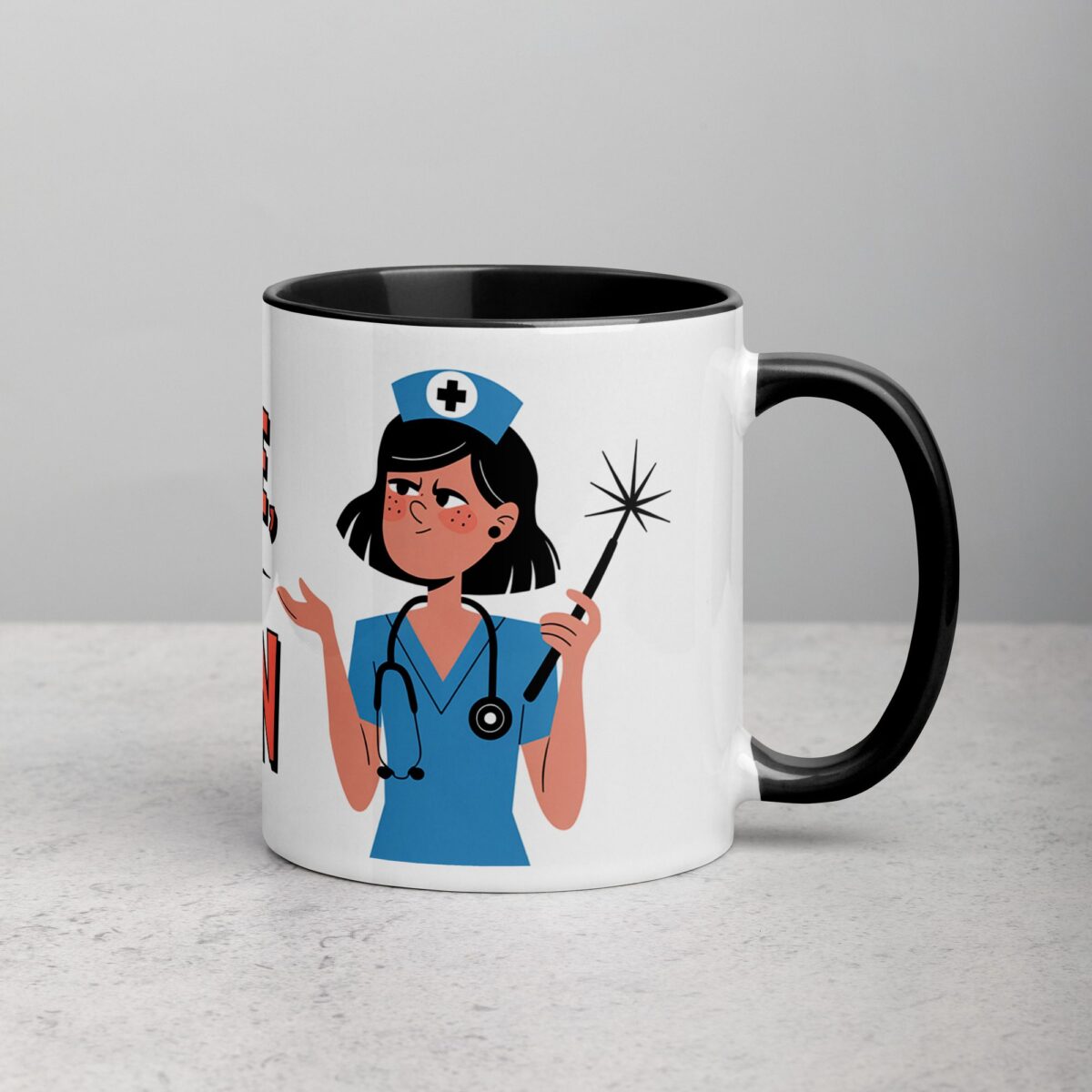 I’m a Nurse, Not a Magician Nurse Mug - Image 3