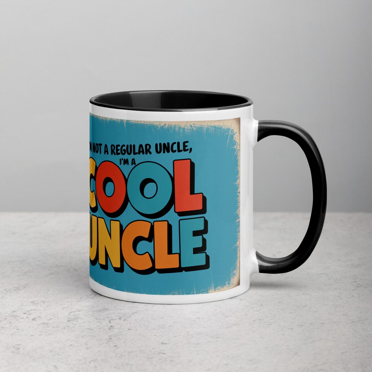 I’m Not a Regular Uncle, I’m a Cool Uncle Coffee Mug - Image 3