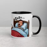 I Love My Husband… When He’s Asleep Wife Coffee Mug - Image 3