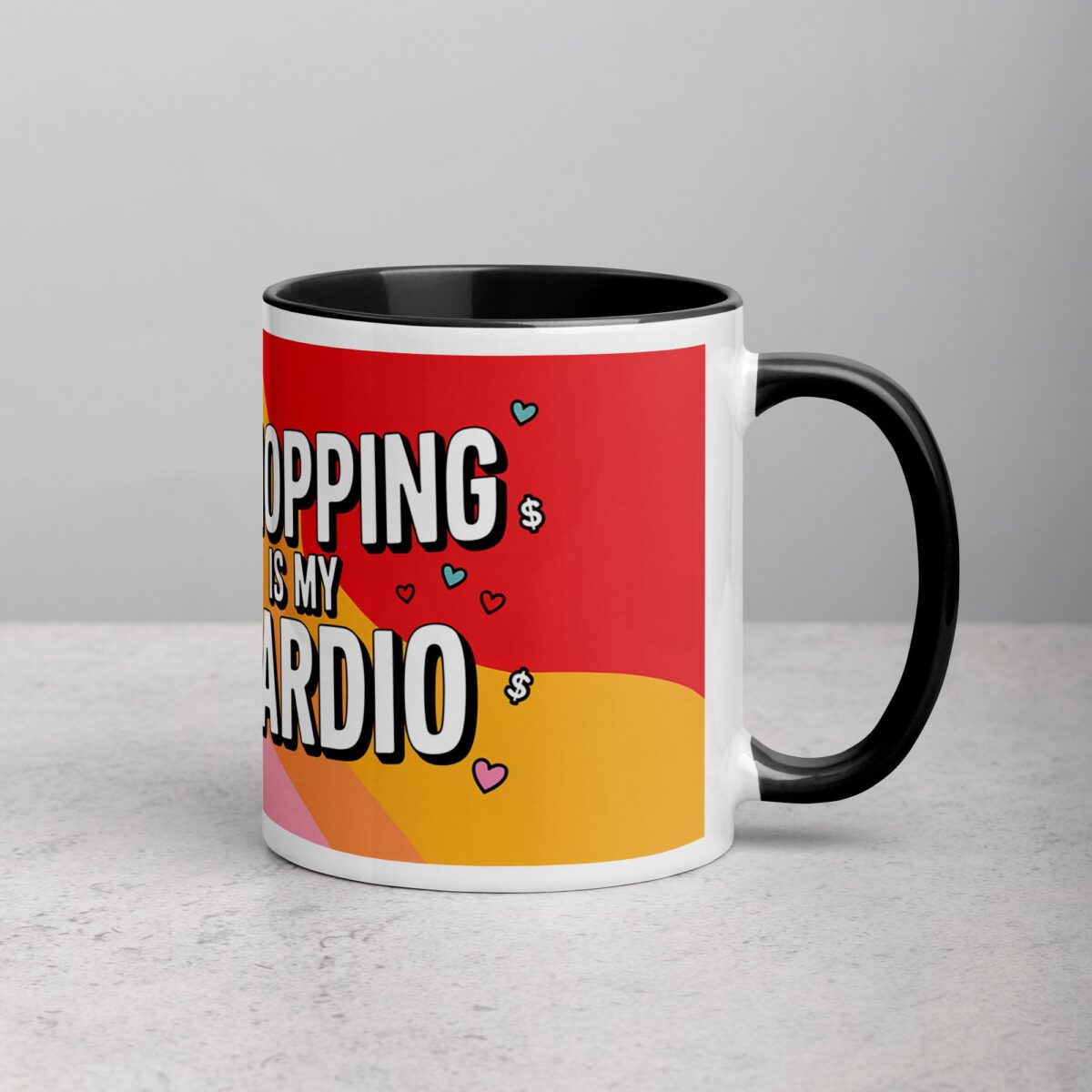 Shopping Is My Cardio Wife Coffee Mug - Image 3