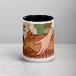 Dachshund Dad: Chief Belly Rub Giver Coffee Mug - Image 4