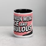 Doberman Mom: Fierce and Fabulous Coffee Mug - Image 5