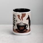 Fueled by Coffee and Doberman Love Mug - Image 4
