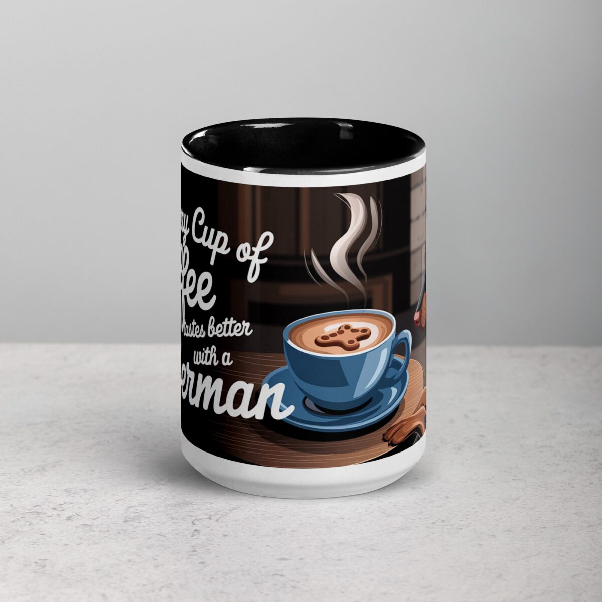 Every Cup of Coffee Tastes Better with a Doberman Mug - Image 4