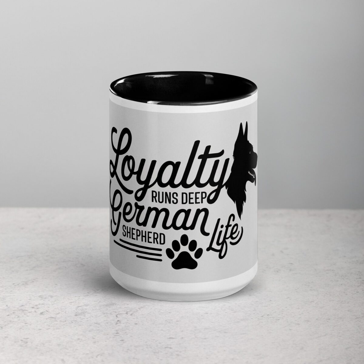 Loyalty Runs Deep: German Shepherd Life Coffee Mug - Image 4