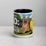 German Shepherd Dad: Chief Ball Thrower Mug - Image 4