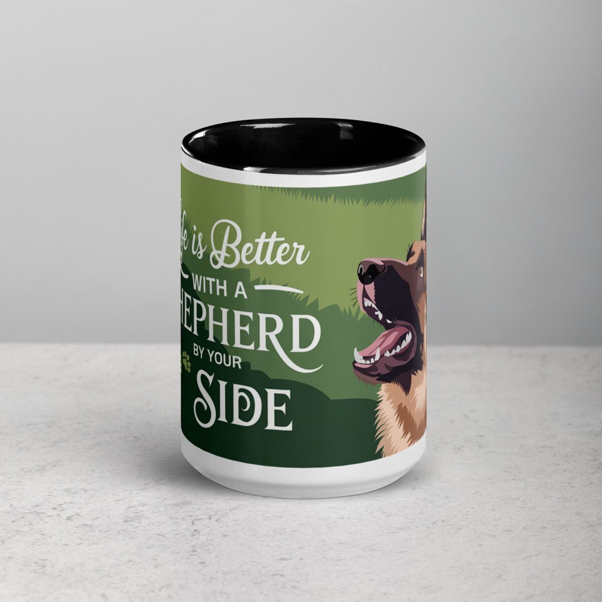Life Is Better with a Shepherd by Your Side Coffee Mug - Image 4