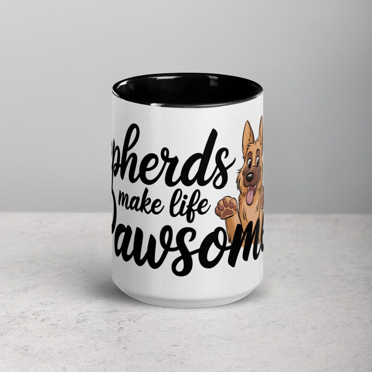 Shepherds Make Life Pawsome Coffee Mug - Image 4