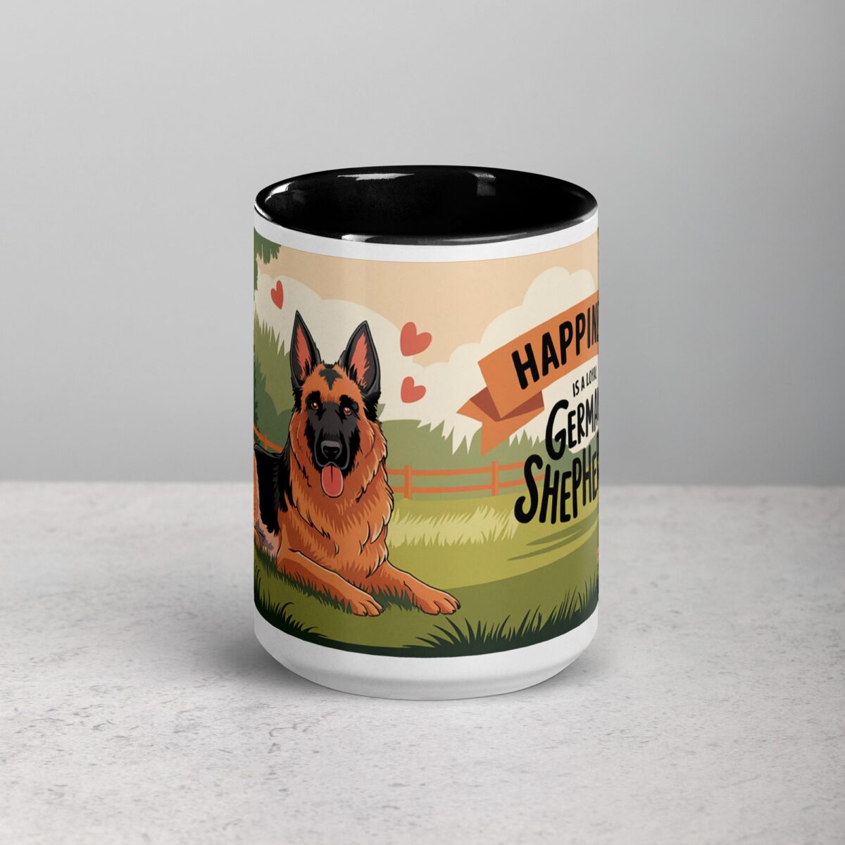 Happiness Is a Loyal German Shepherd Coffee Mug - Image 4