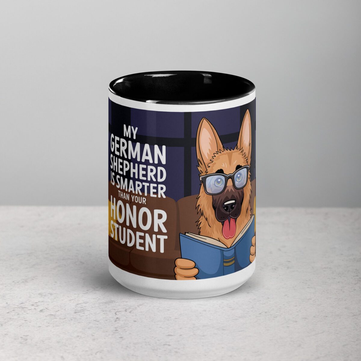 My German Shepherd Is Smarter Than Your Student Mug - Image 4