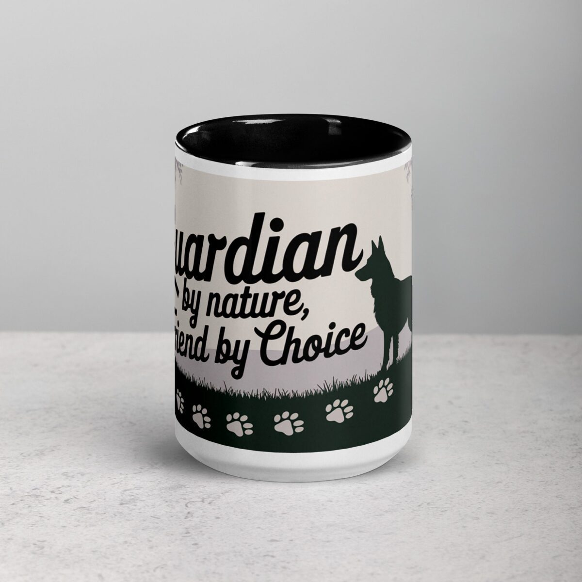Guardian by Nature, Friend by Choice Coffee Mug - Image 4