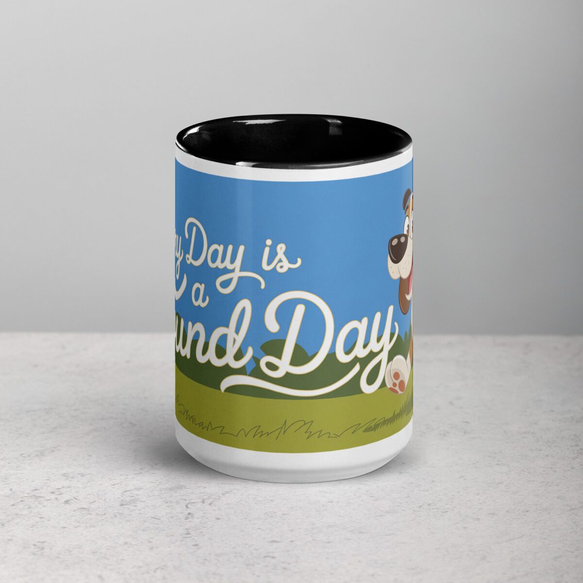 Every Day Is a Hound Day Coffee Mug & Tea Cup - Image 4