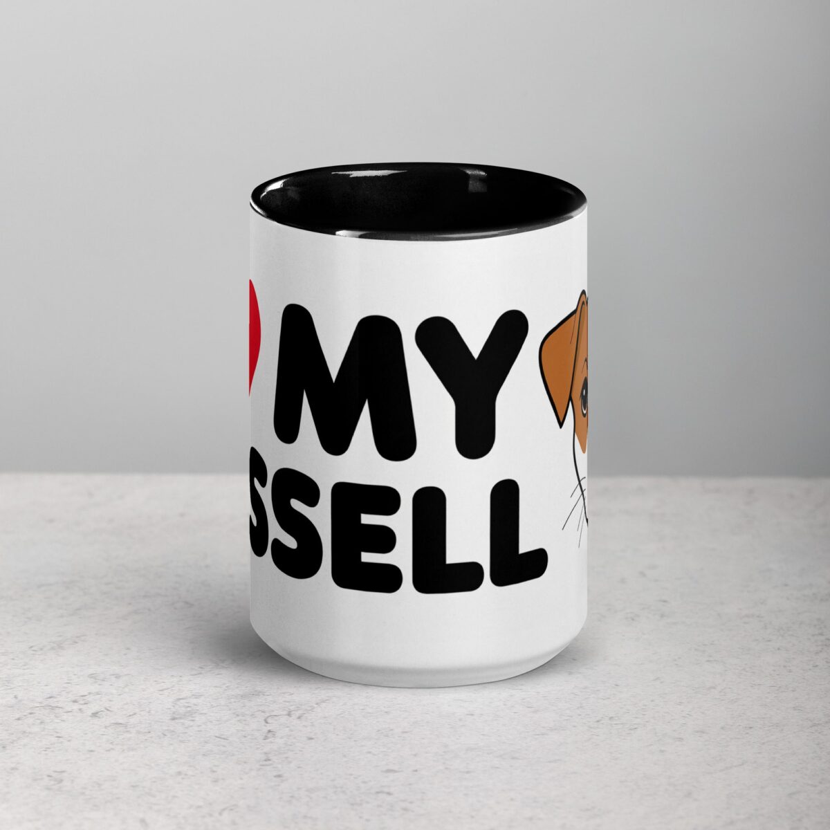 I ❤️ My Jack Russell Coffee Mug & Tea Cup - Image 4