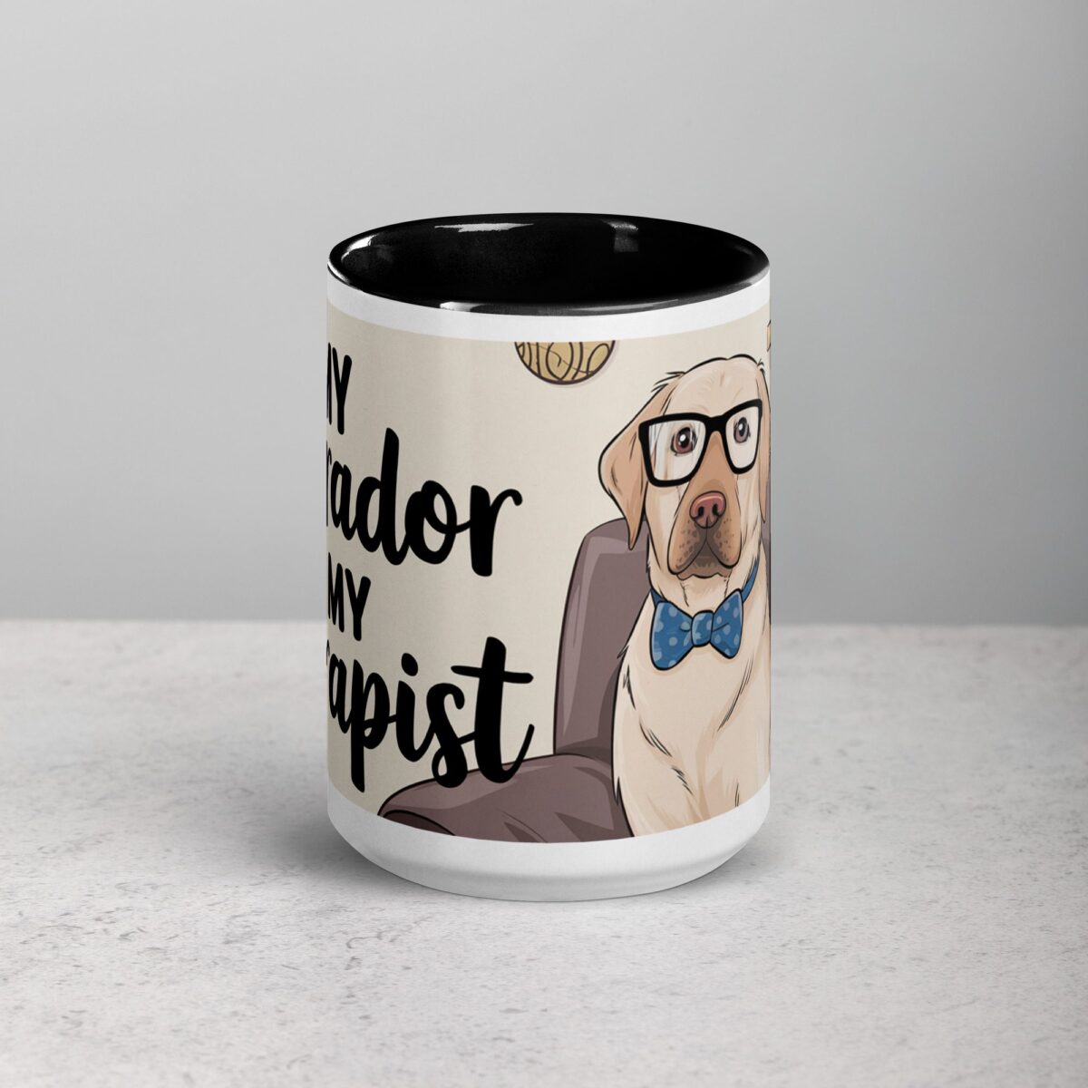 My Labrador Is My Therapist Coffee Mug - Image 4