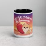 100% Fluff, 0% Worries: My Pomeranian Coffee Mug - Image 4
