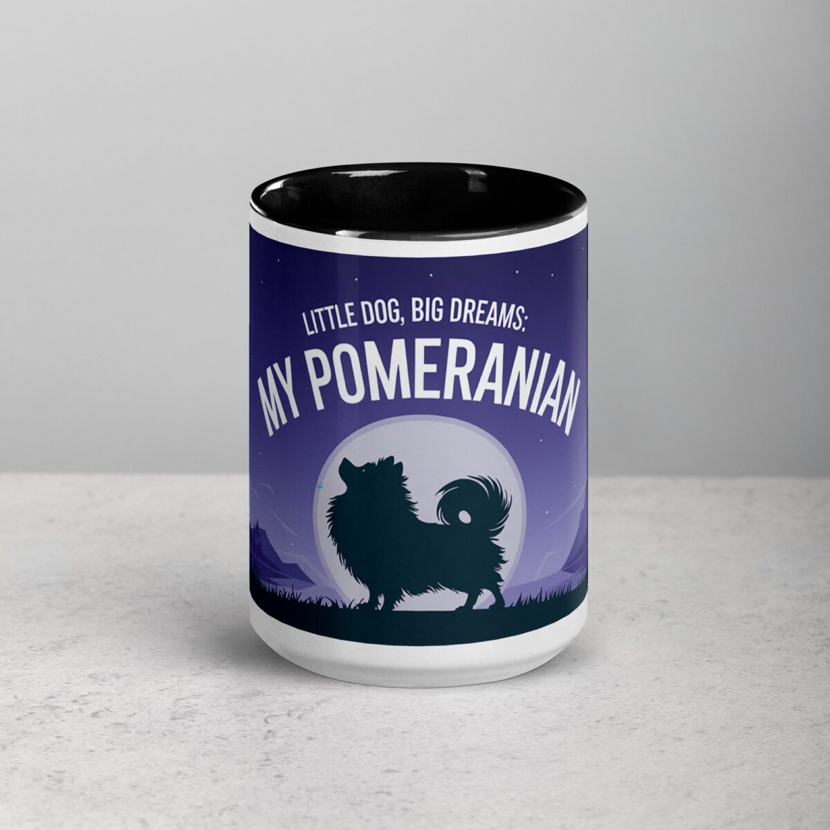 Little Dog, Big Dreams: My Pomeranian Coffee Mug - Image 4