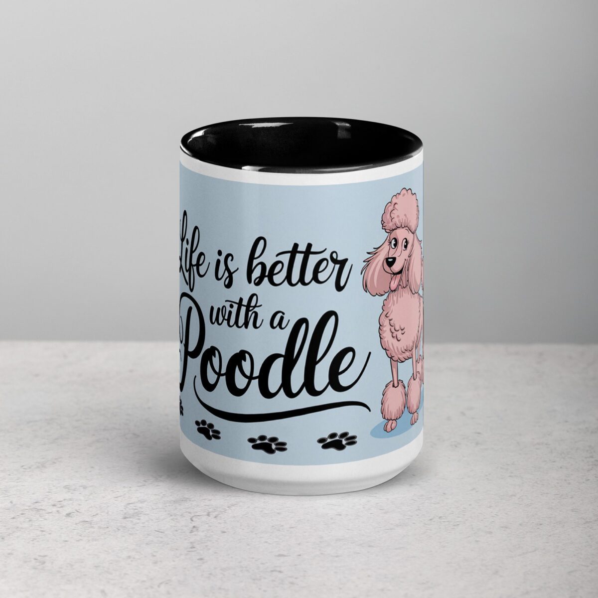 Life Is Better with a Poodle Coffee Mug - Image 4