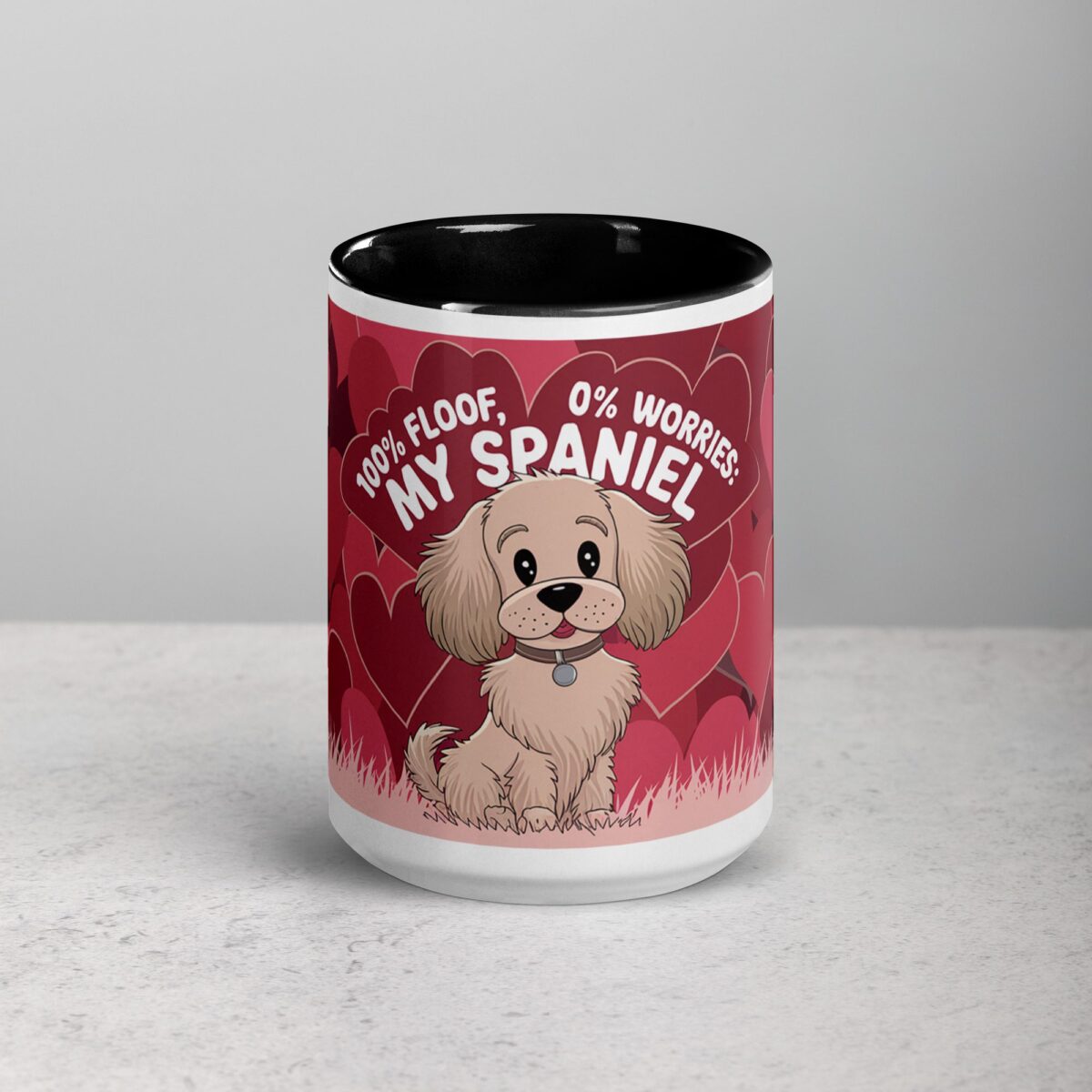 100% Floof, 0% Worries: My Spaniel Coffee Mug - Image 4