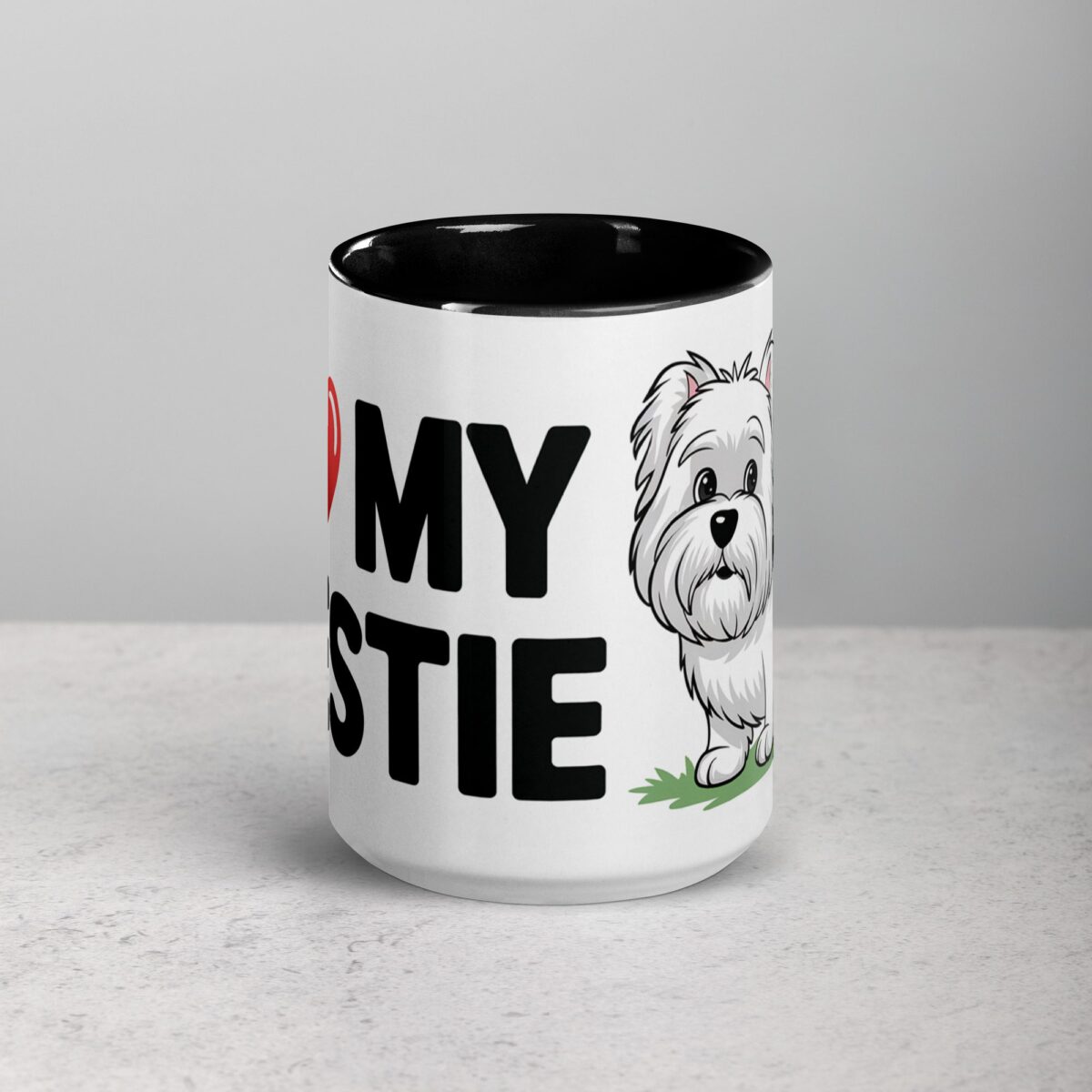 I ❤️ My Westie Coffee Mug & Tea Cup - Image 4