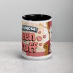 Westie Mom: Queen of Fluff Coffee Mug - Image 4