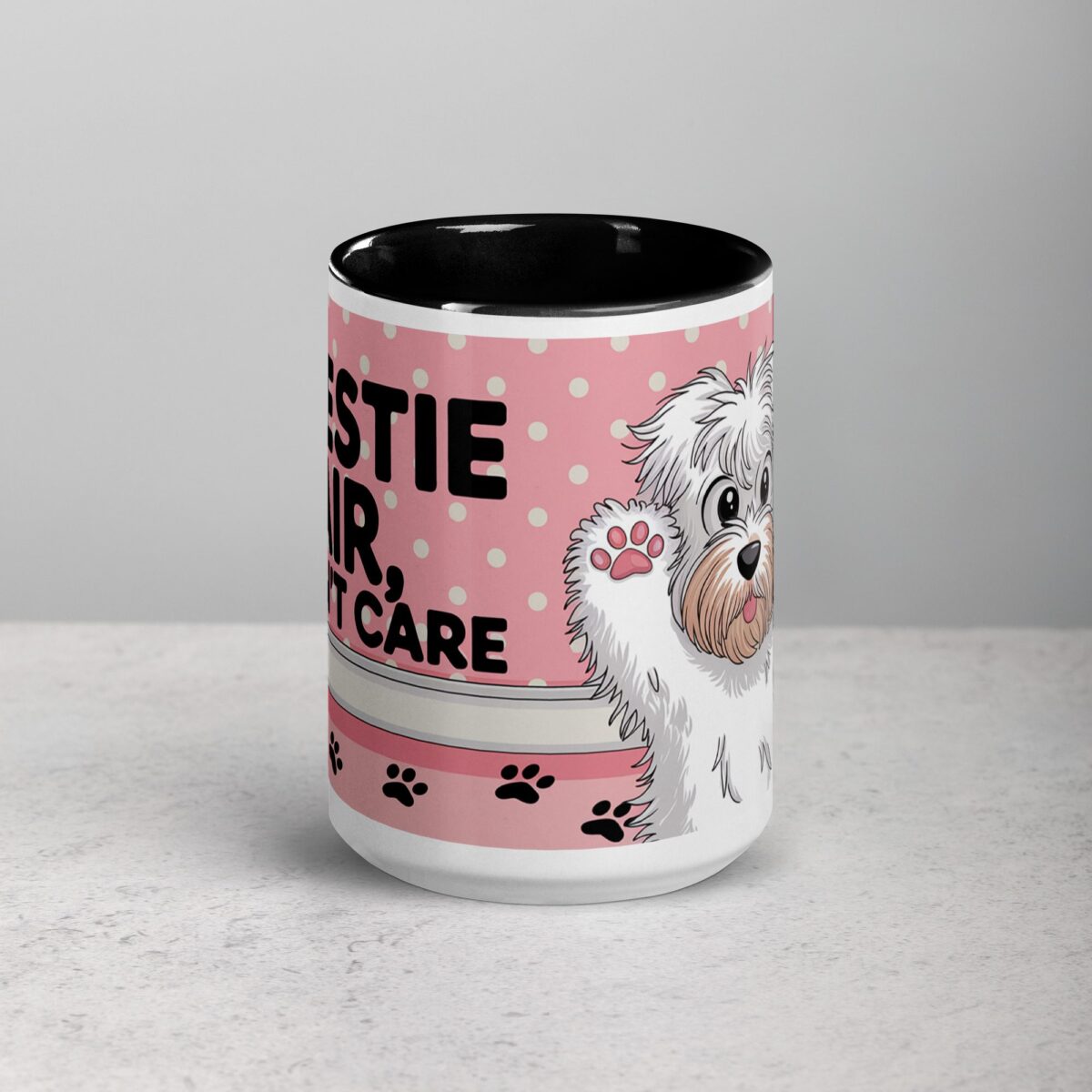 Westie Hair, Don’t Care Coffee Mug - Image 4