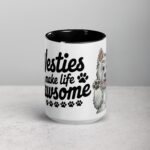 Westies Make Life Pawsome Coffee Mug - Image 4