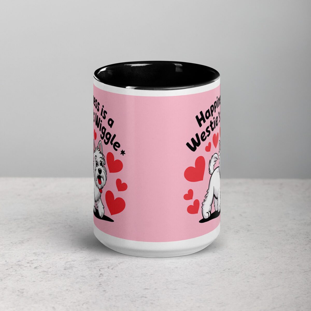 Happiness Is a Westie’s Wiggle Coffee Mug - Image 4