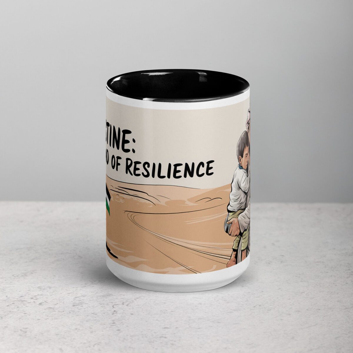 Palestine: The Land of Resilience Mug - Image 5