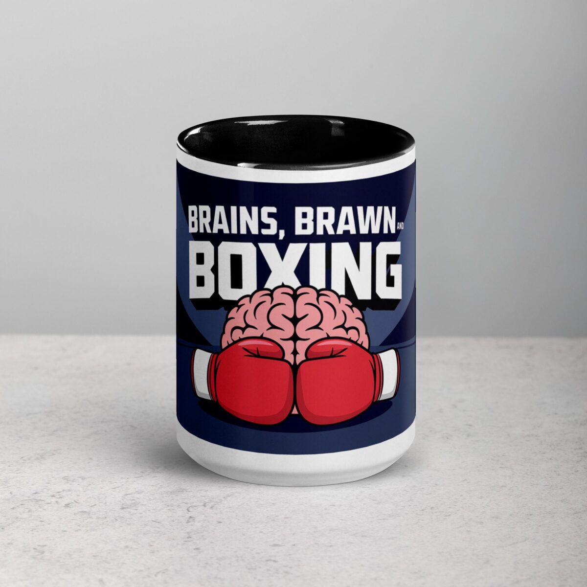 Brains, Brawn, and Boxing Mug - Image 4